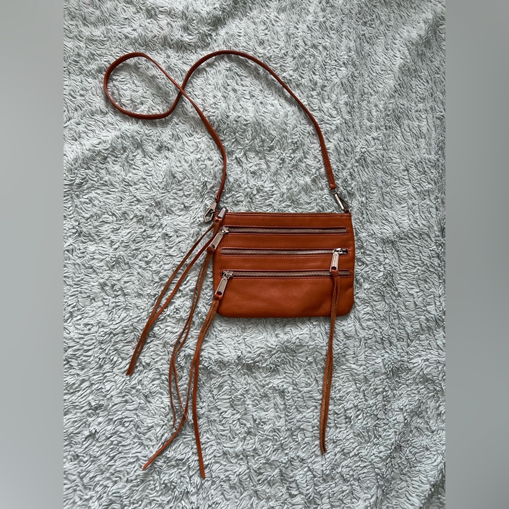 Rebecca Minkoff Brown Leather Crossbody Bag